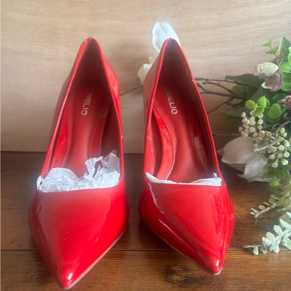 D'Amelio Red Karyenaa Pump 8.5